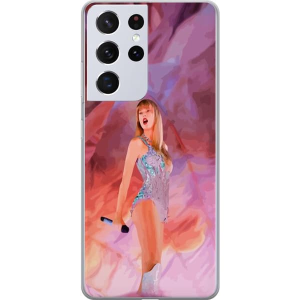 Kompatibelt Mobildeksel til Samsung Galaxy S21 Ultra 5G Taylor Swift
