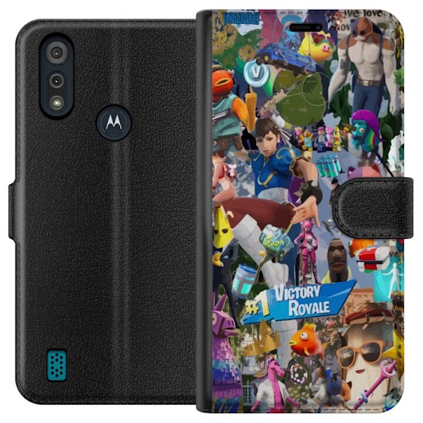 Motorola Moto E6i Lompakkokotelo Fortnite