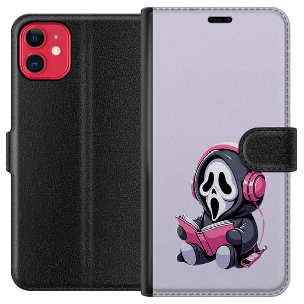 Kompatibel Tegnebogsetui til Apple iPhone 11 Skrig