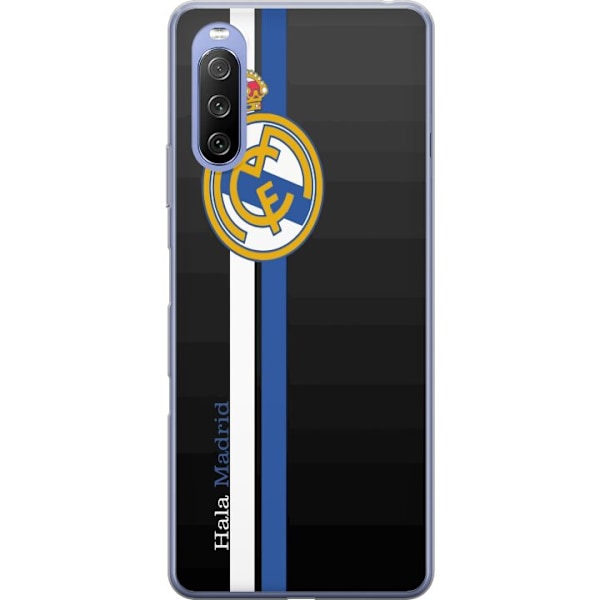 Sony Xperia 10 III Lite Läpinäkyvä kuori Real Madrid