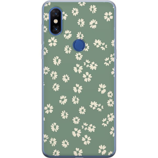 Xiaomi Mi Mix 3 Genomskinligt Skal Blomsterdröm – färgglat