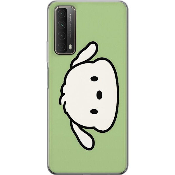 Huawei P smart 2021 Genomskinligt Skal Snoopy Flip