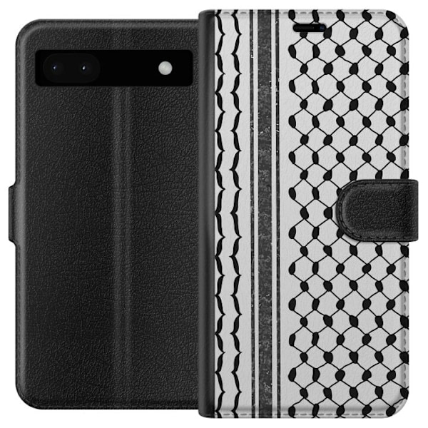 Google Pixel 6a Tegnebogsetui Palæstinensisk mønster - inspi
