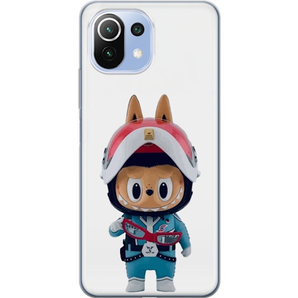 Xiaomi 11 Lite 5G NE Läpinäkyvä kuori How2work Labubu hirvi