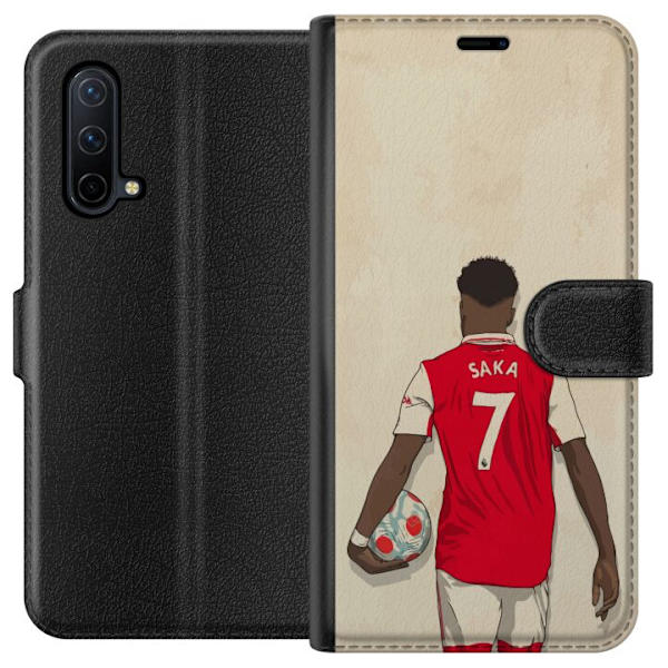 OnePlus Nord CE 5G Lompakkokotelo Arsenal FC Jalkapallo Arsenal FC Motiivi Pelaaja Premier League Englanti Suosittu Urheilulaji Jalkapallotähti Lonto