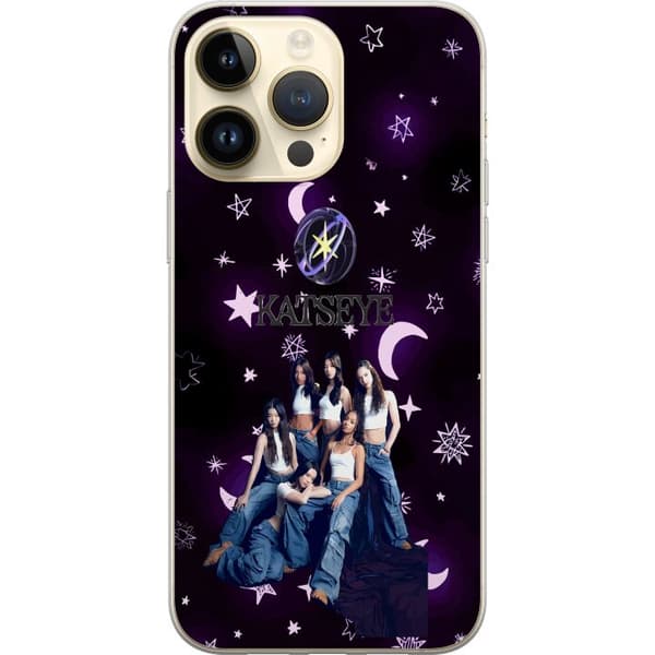 Kompatibelt Mobilskal till Apple iPhone 15 Pro Max KATSEYE lila