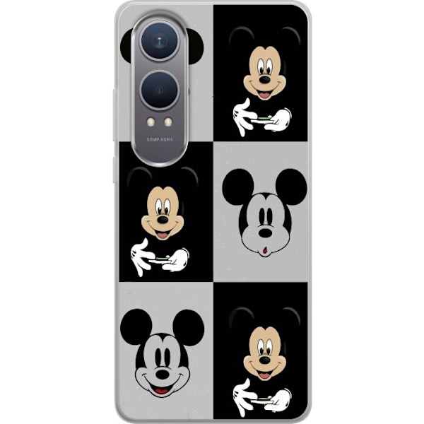 OnePlus Nord CE4 Lite Gjennomsiktig deksel Mickey Mouse