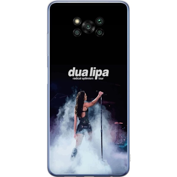 Xiaomi Poco X3 Pro Läpinäkyvä kuori Dua Lipa – Signature Looks & Vibes