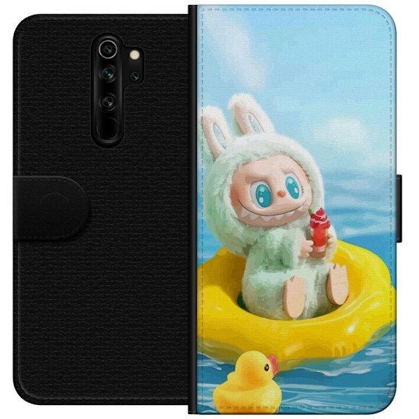 Xiaomi Redmi Note 8 Pro  Tegnebogsetui Labubu Stripe Attack -