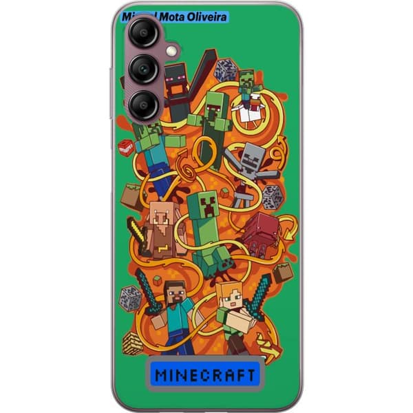 Kompatibelt Mobildeksel til Samsung Galaxy A14 5G Minecraft