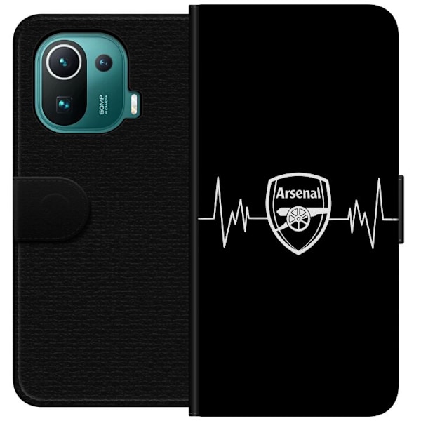 Xiaomi Mi 11 Pro Lommeboketui Arsenal