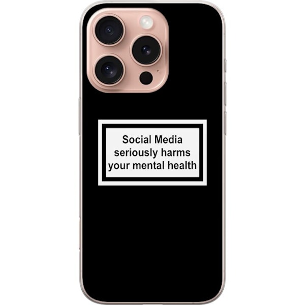 Apple iPhone 16 Pro Gennemsigtig cover Sociale medier