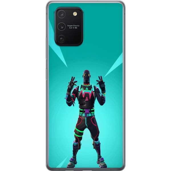Samsung Galaxy S10 Lite Genomskinligt Skal black knight fortnite