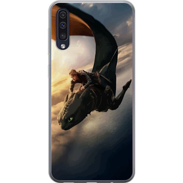 Samsung Galaxy A50 Läpinäkyvä kuori Loimuttajamestari