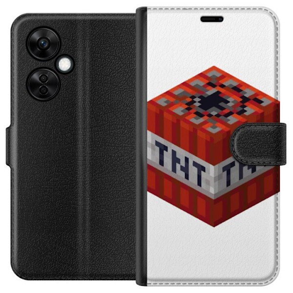 OnePlus Nord CE 3 Lite Plånboksfodral Minecraft TNT