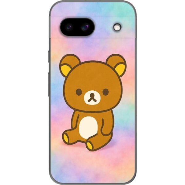 Google Pixel 8a Läpinäkyvä kuori Kawaii Sanrio Rilakkuma