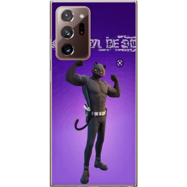 Samsung Galaxy Note20 Ultra Gennemsigtig cover Fortnite - Meow