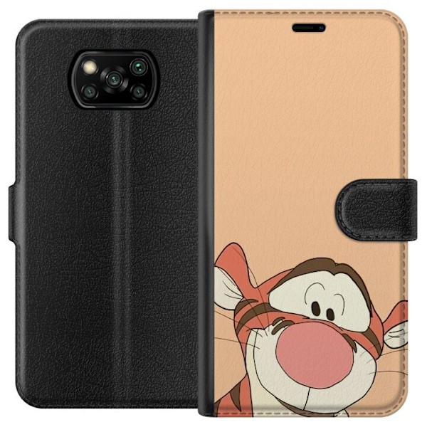 Xiaomi Poco X3 NFC Plånboksfodral Tiger HEJ!