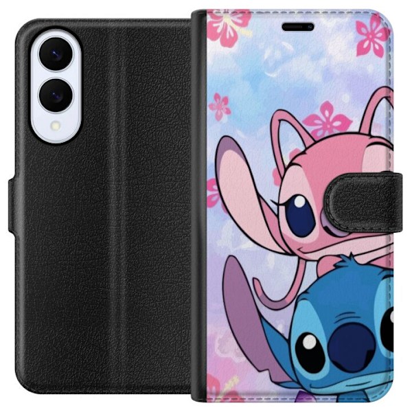 Samsung Galaxy S25 Edge Tegnebogsetui Stitch & Angel