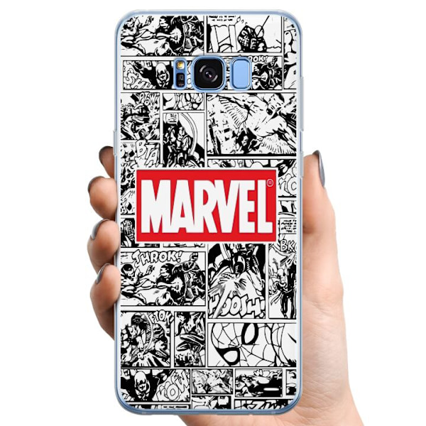 Samsung Galaxy S8+ TPU Mobilskal Marvel