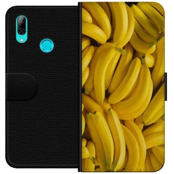 Huawei P smart 2019 Tegnebogsetui Banan mønster