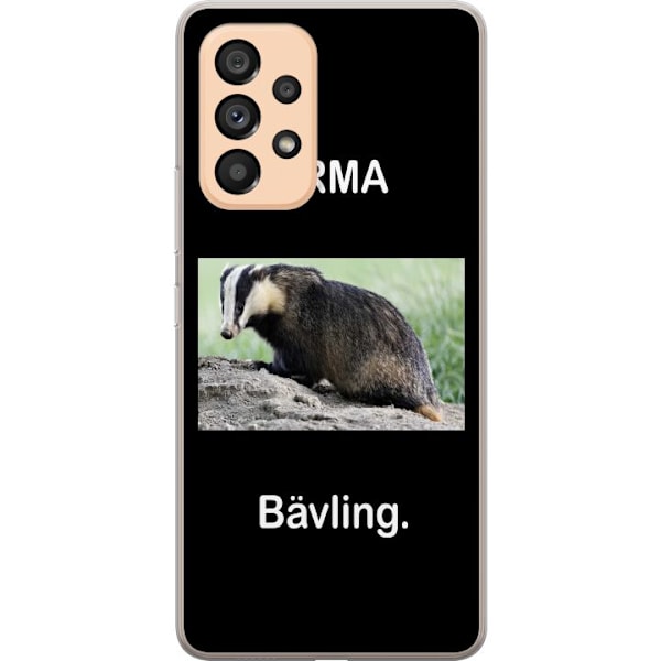 Samsung Galaxy A53 5G Läpinäkyvä kuori Bävling