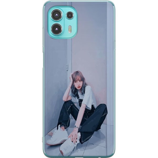 Motorola Edge 20 Lite Läpinäkyvä kuori Lisa from Blackpink