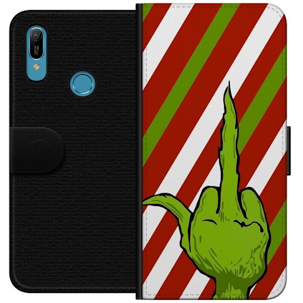 Huawei Y6 (2019) Lommeboketui Grinch