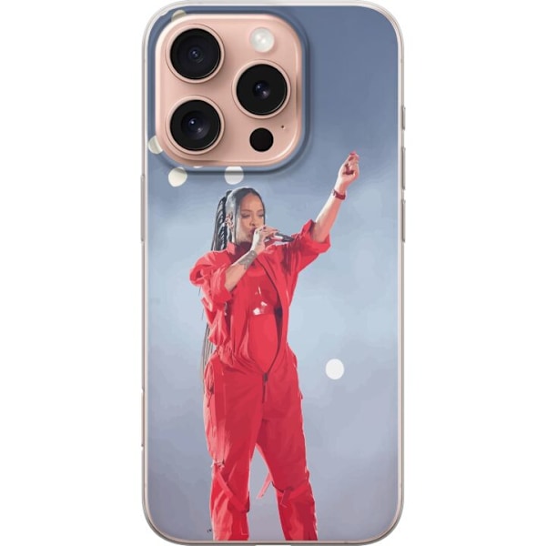 Apple iPhone 16 Pro Genomskinligt Skal Rihanna – Trendsetting Looks & Style