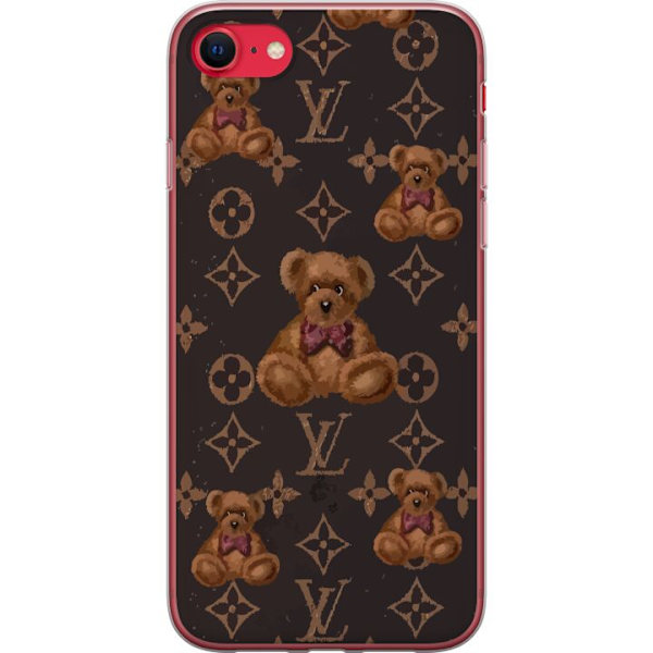 Apple iPhone 7 Läpinäkyvä kuori Louis Vuitton Teddykarhu Kuvio Ylellinen Muotisuunnittelu Suosittu Motiivi Muoti-Trendi Ylelliset Asusteet