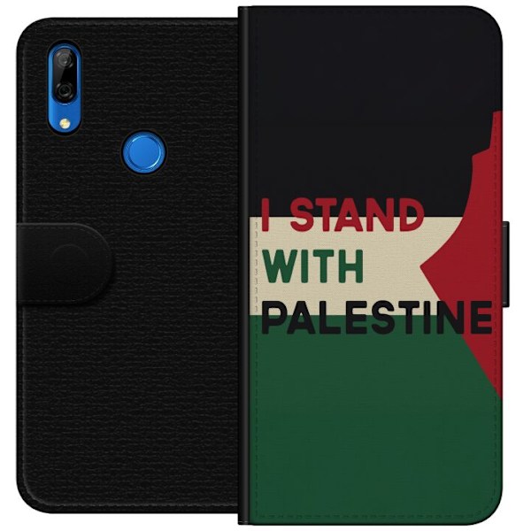 Huawei P Smart Z Plånboksfodral Stand with Palestine – solidaritetsdesign med starkt budskap