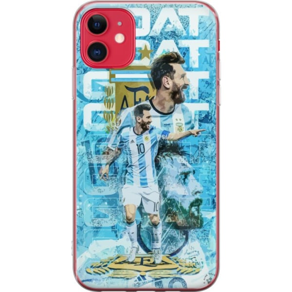 Apple iPhone 11 Deksel / Mobildeksel - Argentina - Messi