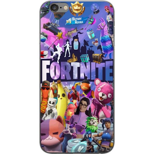 Apple iPhone 6s Plus Läpinäkyvä kuori Fortnite