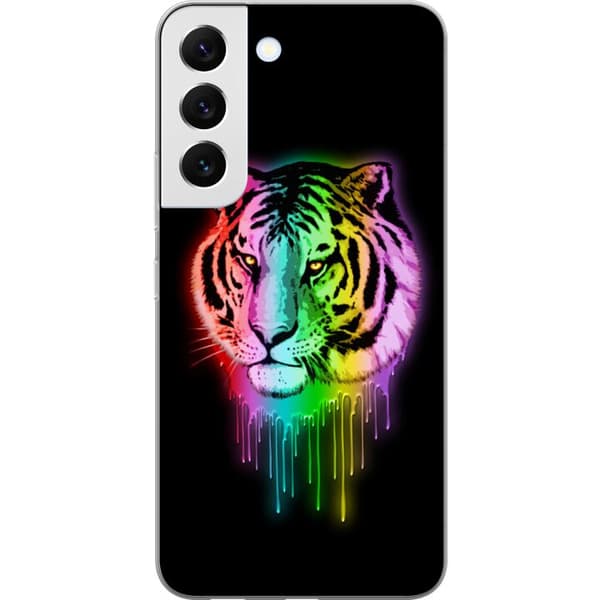 Kompatibelt Mobilskal till Samsung Galaxy S22 5G Tiger
