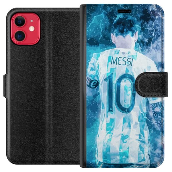 Kompatibel Tegnebogsetui til Apple iPhone 11 Lionel Andrés Messi