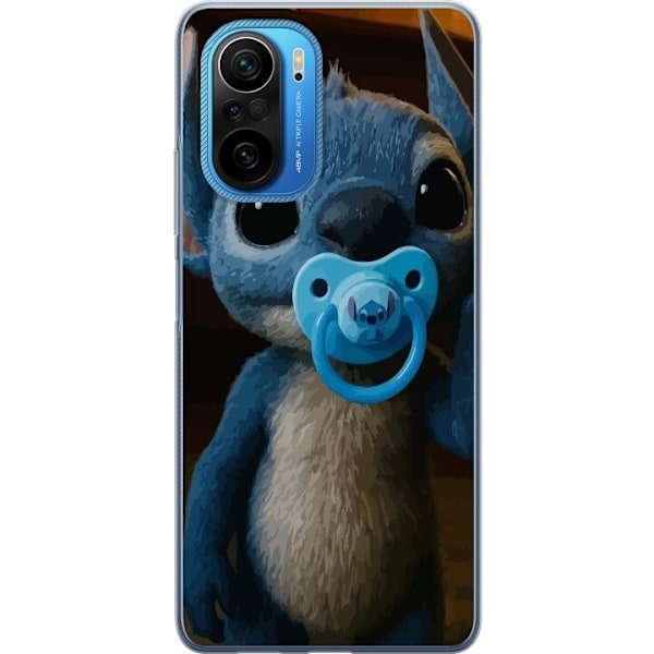 Xiaomi Poco F3 Gennemsigtig cover Stitch & Napp - babytema med