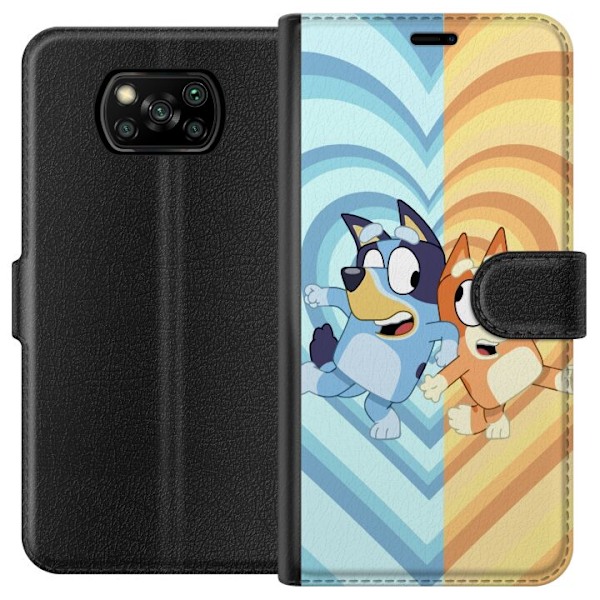 Xiaomi Poco X3 NFC Lommeboketui Bluey