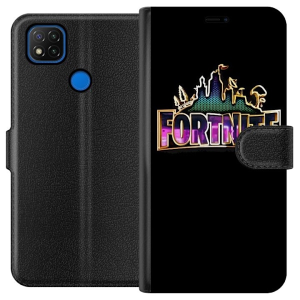 Xiaomi Redmi 9C Tegnebogsetui Fortnite