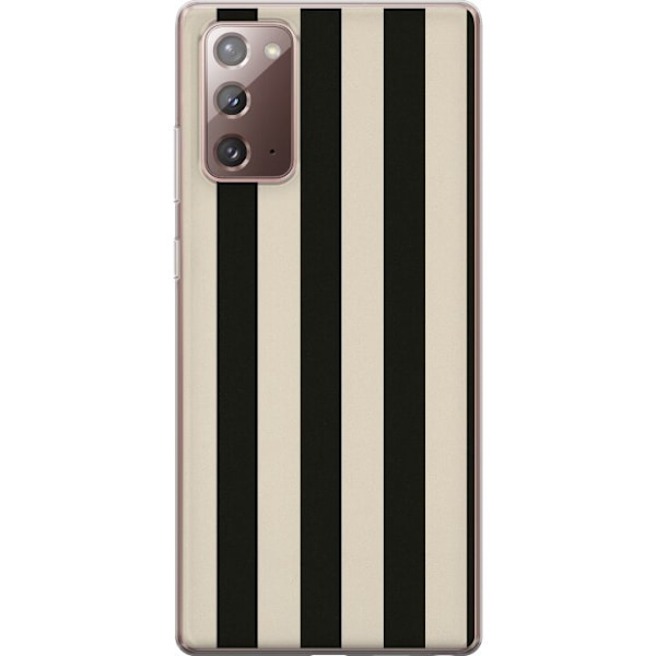 Samsung Galaxy Note20 Läpinäkyvä kuori Rivivirta