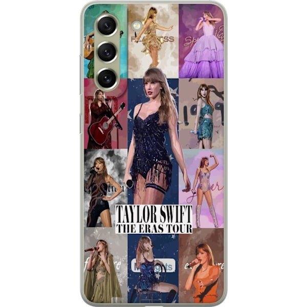 Samsung Galaxy S21 FE 5G Läpinäkyvä kuori Taylor Swift Eras