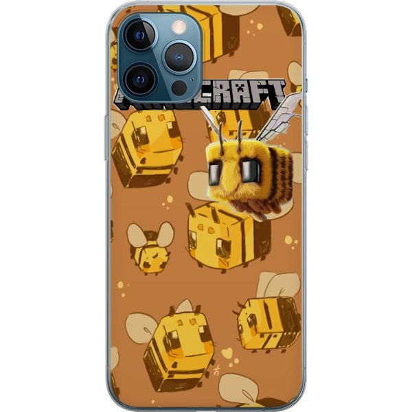 Apple iPhone 12 Pro Max Läpinäkyvä kuori Minecraft Bi
