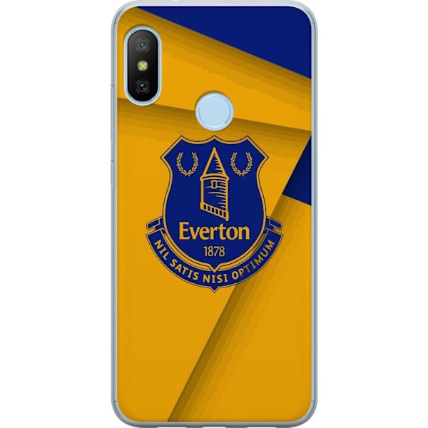 Xiaomi Mi A2 Lite Läpinäkyvä kuori Everton