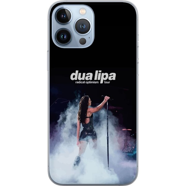 Apple iPhone 13 Pro Max Genomskinligt Skal Dua Lipa – Signature Looks & Vibes