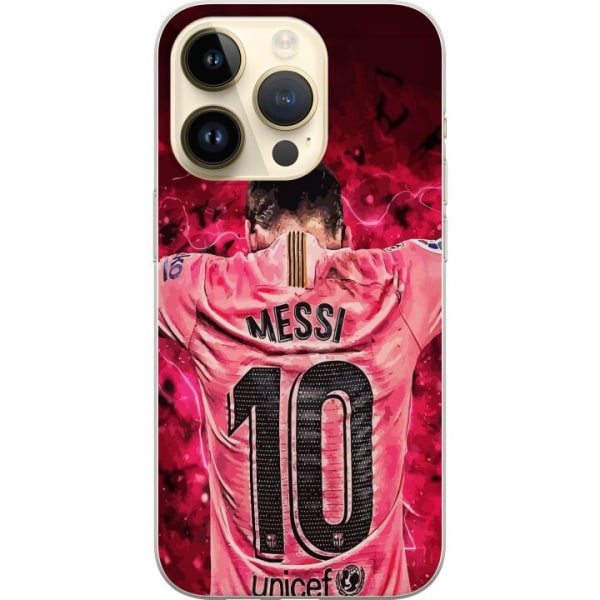 Apple iPhone 14 Pro Gjennomsiktig deksel Messi
