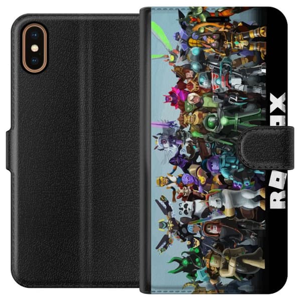 Yhteensopiva Lompakkokotelo Apple iPhone X Roblox-tiimi