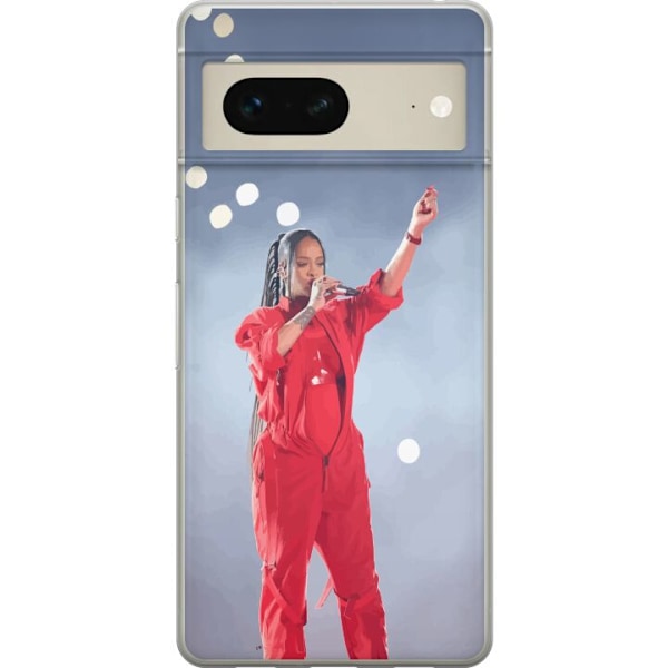 Google Pixel 7 Läpinäkyvä kuori Rihanna – Trendsetting Looks & Style