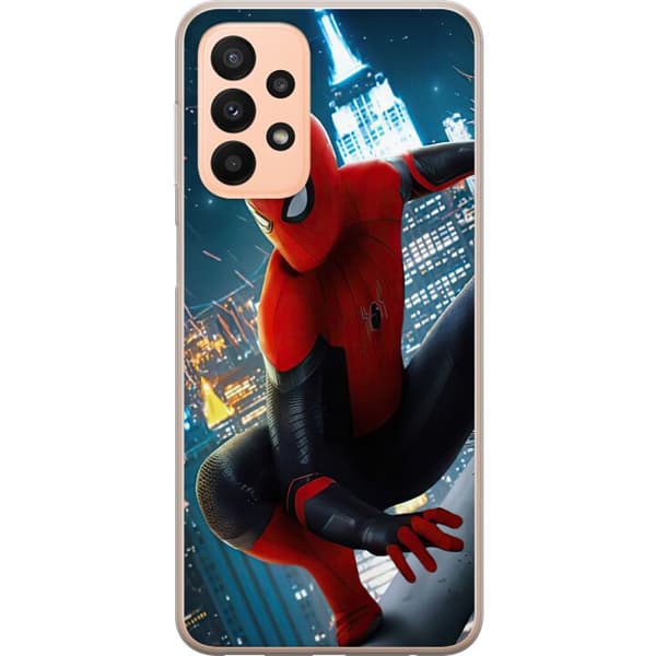 Kompatibelt Mobildeksel til Samsung Galaxy A23 Spiderman