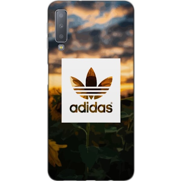 Samsung Galaxy A7 (2018) Läpinäkyvä kuori Adidas