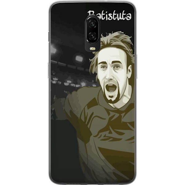 OnePlus 6T Gjennomsiktig deksel Gabriel Batistuta