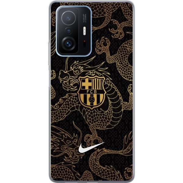 Xiaomi 11T Pro Läpinäkyvä kuori FC Barcelona